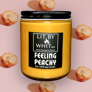 July- Feeling Peachy Candle